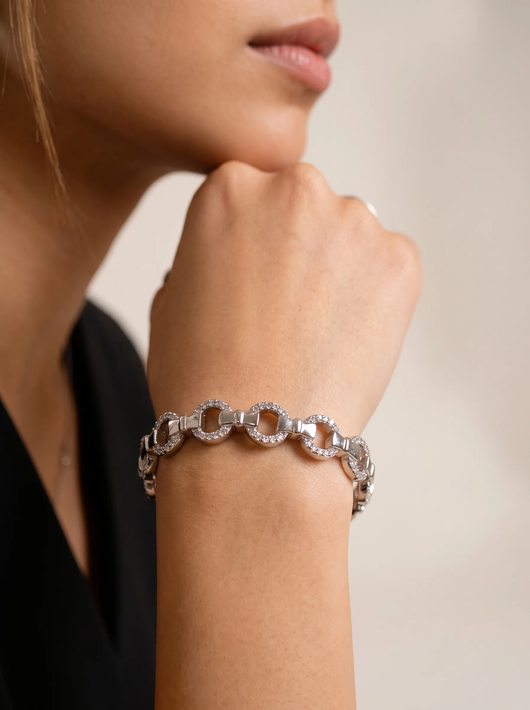 Seamless stick bracelet — view 1