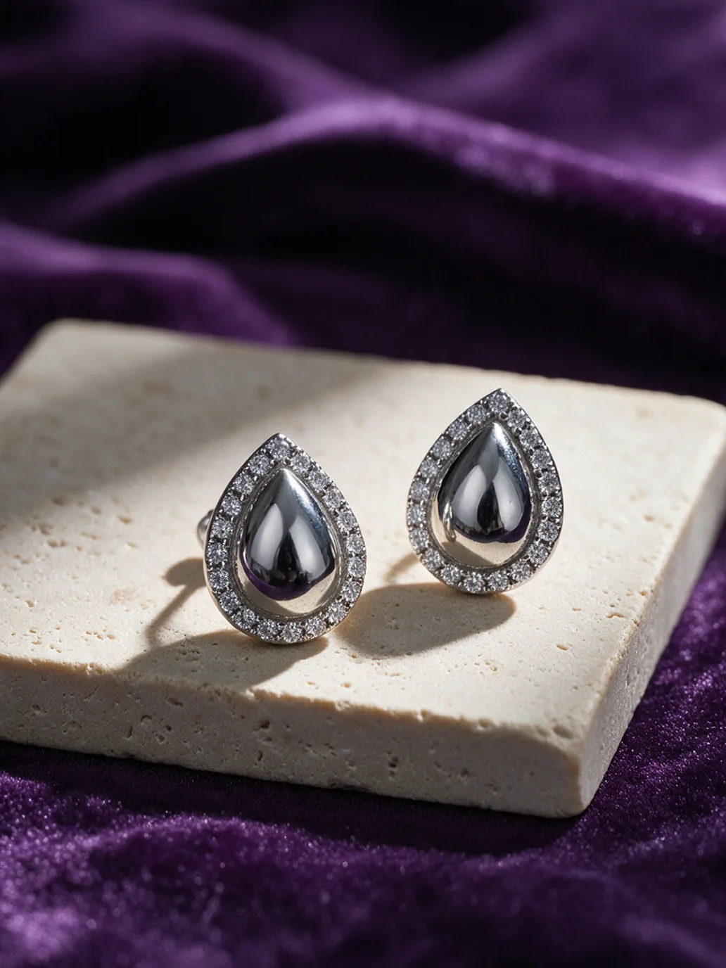 Tear drop Earrings — view 5