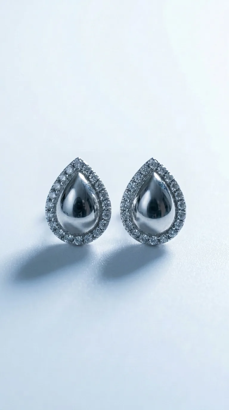 Tear drop Earrings — view 4
