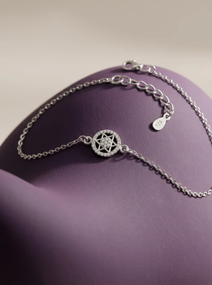 Stars charm anklet